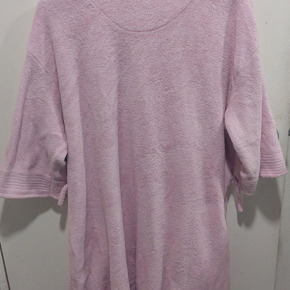 Y2k Escence of Beauty Pastel Pink Bath Robe - Picture 2 of 6